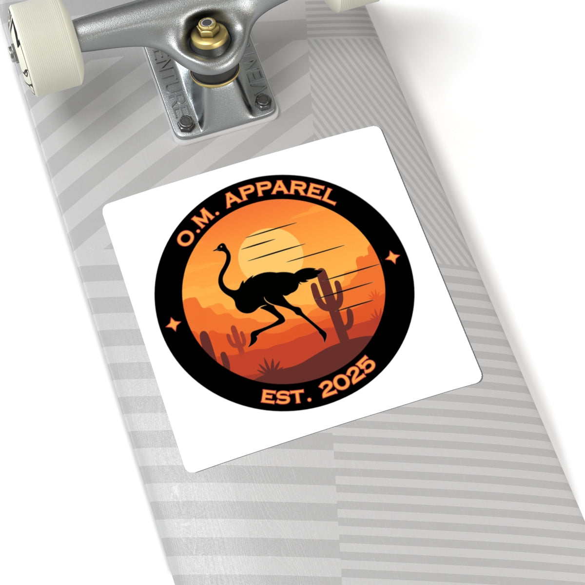 O.M. Apparel Stickers