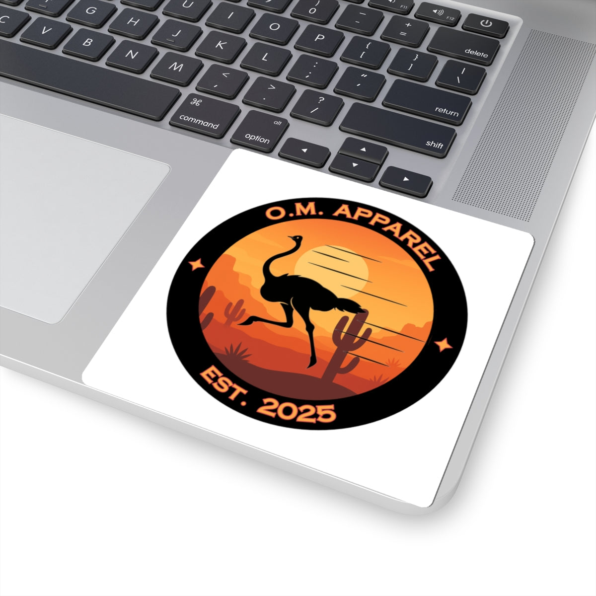 O.M. Apparel Stickers